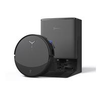 ECOVACS DEEBOT T90 PRO OMNI Robot aspirapolvere lavapavimenti, 30.000 Pa, ricarica PowerBoost, OZMO ROLLER 3.0 con TruEdge 3.0, erogazione automatica della soluzione detergente, AGENTE YIKO AI, nero