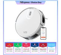 ILIFE V20 Robot aspirapolvere, aspirazione 5000Pa, navigazione intelligente SOF LiDAR, controllo ILIFE V20
