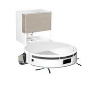 iRobot Roomba Max 705 Combo+Stazione AutoWash, Robot Aspirapolvere Lavapavimenti, ProLiDAR, PowerSpin Roller Mop,SmartScrub,Riconoscimento Oggetti AI,Pulizia Predittiva, Controllo Vocale e App, Bianco