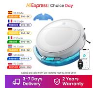 Aspirapolvere robot Lefant M310 Ultra con mocio, navigazione laser SoF, potenza di aspirazione 6000 Pa, 190 ° Evitamento ostacoli M310 U-white