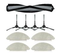 Aspirapolvere Robot Pezzo di Ricambio Sacchetto Spazzole Laterali Filtro di Ricambio Spazzola Principale Mop Pad ABS Texture Per Sweeper