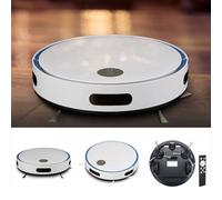 Aspirapolvere Robot Telecomando Blu-Bianco Filtro Hepa Spazzatrice 120 Con ²