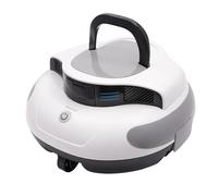 Aspirapolvere robotico senza fili per piscina, robot wireless per la pulizia della piscina per piscine fuori terra/interrate, batteria da 5000 mAh, parcheggio autonomo, autonomia di 100 minuti