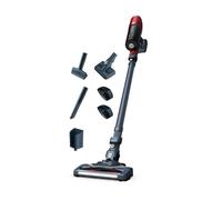 Rowenta RH6877WO scopa elettrica Aspirapolvere a bastone 2 in 1 Batteria Secco Senza sacchetto 0,55 L Rosso, Grigio