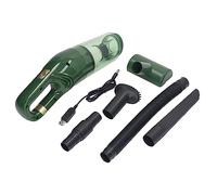 Aspirapolvere Senza Fili, 4000 MAh, Leggero, Ricarica Rapida, Grande Aspirazione, Spolverino Elettrico per Auto (GREEN)