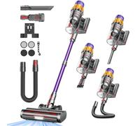 Aspirapolvere Senza Fili 48KPa/550W/70 Min, 2.0L, Scopa Elettrica Senza Fili Potente con OLED Touch Intelligente, Filtraggio a 11 Stadi, Spazzola Anti-Groviglio per Pavimenti/Tappeti/Peli Animali/Auto