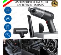 ASPIRAPOLVERE SENZA FILI BATTERIA INCLUSA RICARICABILE PER PORSCHE CARRERA GT