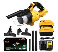 Aspirapolvere senza fili Costruzione industriale Aspirapolvere portatile a secco per uso domestico Utensili elettrici ricaricabili per batteria DeWalt 20V