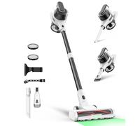Aspirapolvere Senza Fili Domestico Aspirapolvere Leggero Ricaricabile Con 55 Minuti Aspirazione Potente Faro LED Verde Pet Pet Pet Tappeto 9 in 1 e Pulitore per Pavimenti In Legno duro