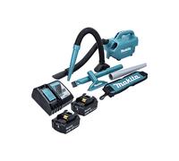 ASPIRAPOLVERE SENZA SACCO MAKITA DCL184RF, Blu