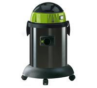 Aspiratore 23 Lt 1Motore con accessori progettato per aspirare e raccogliere liquidi, polvere e altri solidi da pavimenti e superfici inox lucido