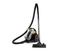 Aspiratore a traino senza sacco - DOMO - DO7297S - 700 W - 2,5 L - 79 dB - Nero / oro - Nouvo