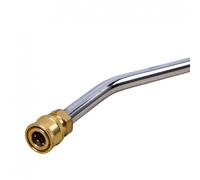 Tubo lancia ad alta pressione, 100 cm, prolunga lancia a 30°, tubo di getto per idropulitrice a benzina, M22 AG e attacco rapido da 1/4", adattatore Quick Connect
