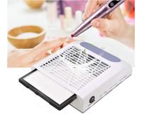ASPIRATORE ASPIRA POLVERI LIMATURA UNGHIE MANICURE ASPIRAPOLVERI 80 W FILTRO ECO