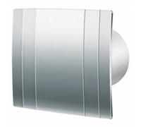 ASPIRATORE BAGNO - BLAUBERG QUATRO CHROME 100 88 M3/H - ASPIRATORE DA PARETE 100