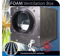 Aspiratore cassonato in foam estrattore aria fumi ventilatore centrifugo leggero [EEK: A]