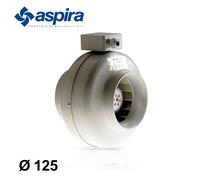 Aspiratore centrifugo AKL125 Aspira per tubazioni condotti Ø 125 mm