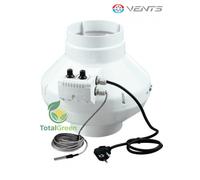 Aspiratore centrifugo professionale ventilazione estrazione aria ambiente indoor [EEK: A]