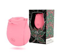 Aspiratore Clitoride Vaginale Stimolatore PuntoG Impermeabile Silicone Rosa USB