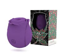 Aspiratore Clitoride Vaginale Stimolatore PuntoG Impermeabile Silicone Viola USB