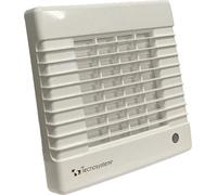 ASPIRATORE D'ARIA AUTOMATICO CON TIMER E SERRANDA PER BAGNO SERIE HIGH T TECNOSY