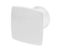 Aspiratore di Bagno 100mm con Timer Sensore Umidità e Bianco Pannello Frontale