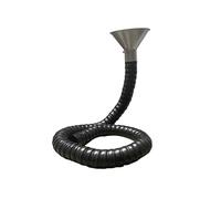 Aspiratore di fumi di saldatura, braccio di aspirazione fumi industriale regolabile con condotto flessibile for la ventilazione dell'officina(75x225mm x 59.1in)