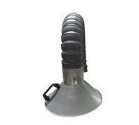 Aspiratore di fumi di saldatura, braccio di aspirazione fumi industriale regolabile con condotto flessibile for la ventilazione dell'officina(110x300mm x 70.9in)