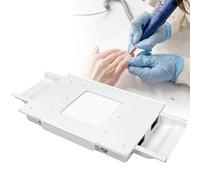 Aspiratore Di Polvere Con Ventola Da Tavolo Incorporato, Elemento Filtrante Estraibile E Staccabile, Aspiratore Elettrico Per Unghie, Scrivania Piatta, Risparmio Di Spazio