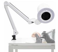 Aspiratore Di Polvere For Unghie, Potente Pulitore Elettrico For Unghie, Con Filtro Riutilizzabile, 5 Tipi Di Luminosità, LED Dimmerabile Integrato, Supporto Da Tavolo Universale