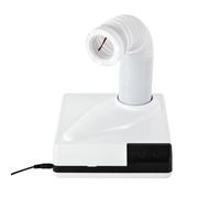 Aspiratore di Polvere per Lucidatura Dentale, Aspirapolvere Ad Alta Potenza da 60 W, Design A Gomito del Tubo Telescopico, Applicazione di Rimozione della Polvere Multi-Scena (C)