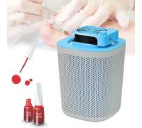 Aspiratore Di Polvere Per Piedi - Per La Rimozione Della Fresa Per Unghie E Per Centri Estetici O Per La Nail Art Fai Da Te A Casa, Strumento Per Manicure E Pedicure, Extra-Large,Blue