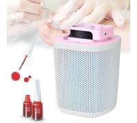 Aspiratore Di Polvere Per Piedi - Per La Rimozione Della Fresa Per Unghie E Per Centri Estetici O Per La Nail Art Fai Da Te A Casa, Strumento Per Manicure E Pedicure, Extra-Large,Pink