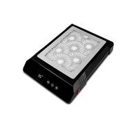 Aspiratore di polvere per unghie, Aspirapolvere for la pulizia a polvere e unghie con motore brushless silenzioso professale da 85 W, 3500 giri/min, con pulsante touch sensibile,per strumenti per man