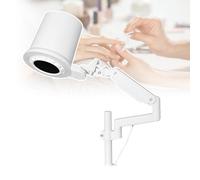 Aspiratore Di Polvere Per Unghie, Con Braccio Con Staffa Girevole A 360°, Lampada A Led A 5 Marce Regolabile, Rumore Inferiore A 70 Db, Controllo A Manopola Continuo