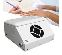 Aspiratore Di Polvere Per Unghie Con Cuscino Poggiabraccia, Aspiratore Di Polvere Per Unghie Da Tavolo, Filtro Per La Rimozione Della Polvere Per Unghie Commerciale Per Manicure Professionista,110V