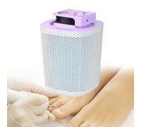 Aspiratore Di Polvere Per Unghie - Potente Ventilatore Aspiratore Per Unghie, Aspiratore Elettrico Da 40 W, Controllo Intelligente A 3 Velocità, Con Filtro Riutilizzabile Per Lucidatura,Purple