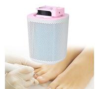 Aspiratore Di Polvere Per Unghie - Potente Ventilatore Aspiratore Per Unghie, Aspiratore Elettrico Da 40 W, Controllo Intelligente A 3 Velocità, Con Filtro Riutilizzabile Per Lucidatura,Pink