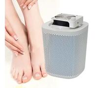 Aspiratore Di Polvere Per Unghie Ricaricabile, Aspiratore Di Polvere Da 40 W Con 2 Filtri Riutilizzabili, Controllo Intelligente A 3 Velocità/Extra-Large/Rimovibile/3600 Giri/Min,White