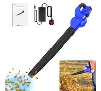 Aspiratore e soffiatore di foglie a Batteria, Velocità Aria 180 km/h, Souffleur de Feuilles Sans Fil con 4.0 Batteria e Caricabatterie, per Foglie Giardino, Trucioli Legno