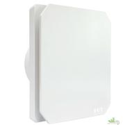 ASPIRATORE ELETTRICO A MURO APERTURA FISSA AERATORE A PARETE MURO 10CM 15 WATT