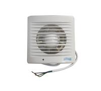EDIL PLAST - LA VENTILAZIONE ASPIRATORE ELICOIDALE DA PARETE PER FORO DN. 100/4" BIANCO AA10E