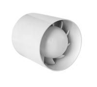 Aspiratore elicoidale cilindrico per condotti bianco Ø 120-125 mm classe II