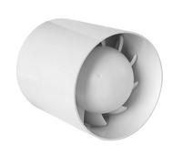 ASPIRATORE ELICOIDALE CILINDRICO PER CONDOTTI Bianco Diam 100