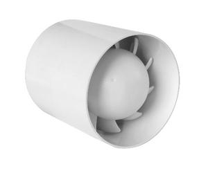 Aspiratore elicoidale cilindrico per condotti bianco diam. 100