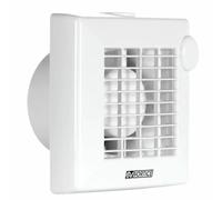 Aspiratore Elicoidale da Muro e Vetro Punto M 100/4 18W 50Hz - Colore Bianco