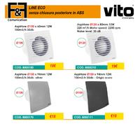 ASPIRATORE ELICOIDALE DA MURO M10/4 VORTICE