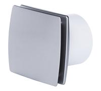 ASPIRATORE ELICOIDALE ELETTRICO 'DECOR' d.mm 100 - 100 m3/h - 19W silver
