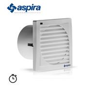 Aspiratore elicoidale EVM 10/4'' T con timer per tubo Ø 100 mm - Aspira Fantini