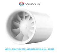 Aspiratore estrattore aria silenzioso potente resistente ventola bagno cucina [EEK: A]